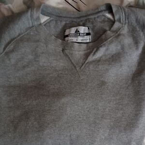 Grey American giant sweatshirt size large